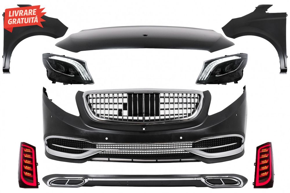 Kit Exterior Complet Mercedes V-Class Vito W639 (2003-2014) Conversie