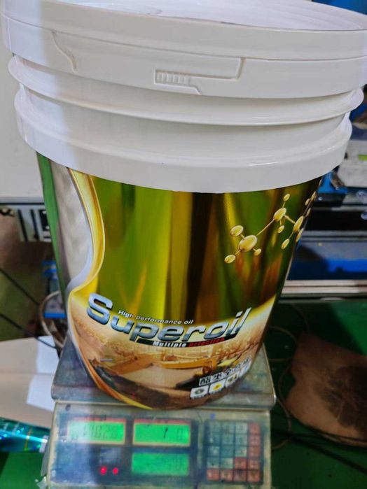 Пластиковое ведро Easy Open с крышкой