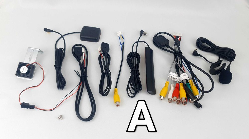 Set Cabluri-Adaptoare Pt Navigatie Android-GPS-Mic-4G-Cooler-USB-Video