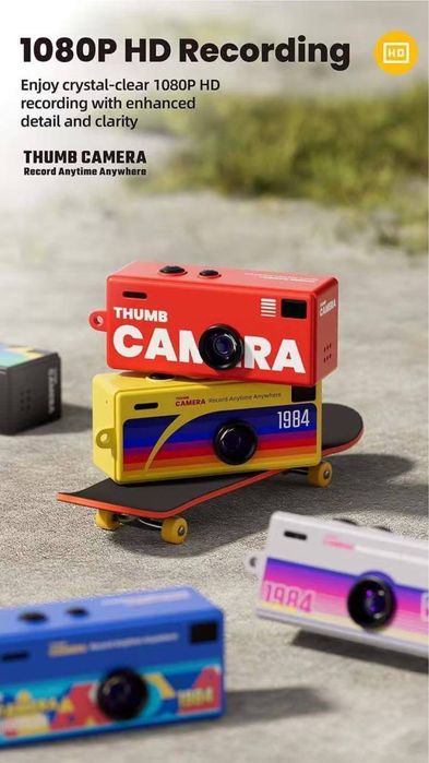 Мини-камера Thumb Camera Full HD 1080P