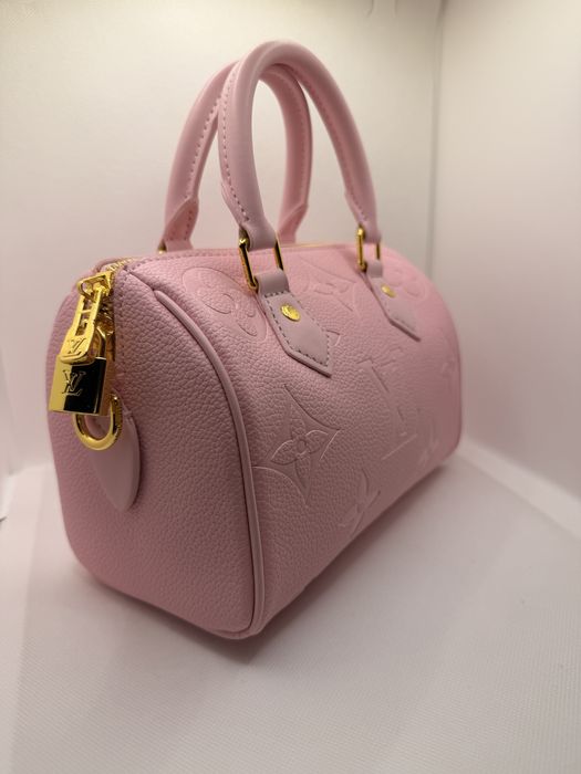 Geanta Louis Vuitton Speedy Bandouliere Roz