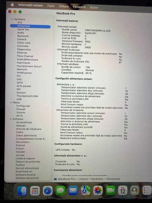 Macbook Pro 13,3” M1 (A2338) 512GB