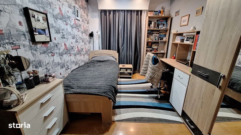 Apartament 3 camere, 50 mp, semidecomandat – Drumul Botizului, etaj