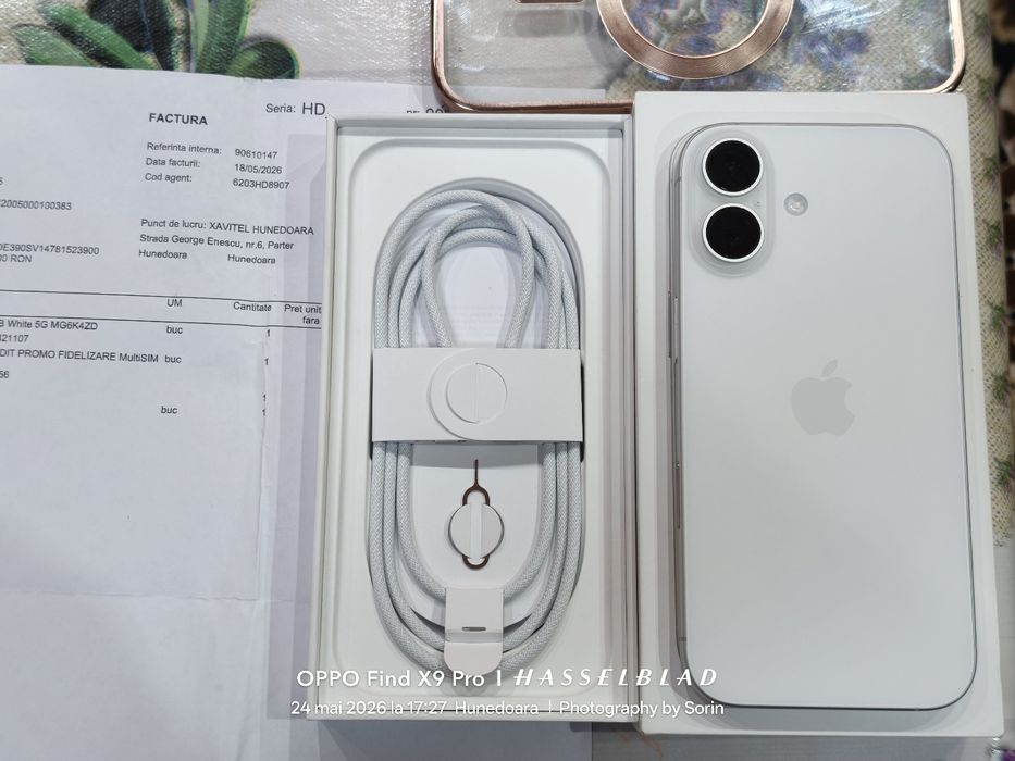 Apple iPhone 17 -256 GB Alb / Factura și Garanție !