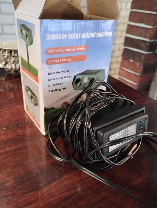 Нов външен солар за прогонване на животни в градината