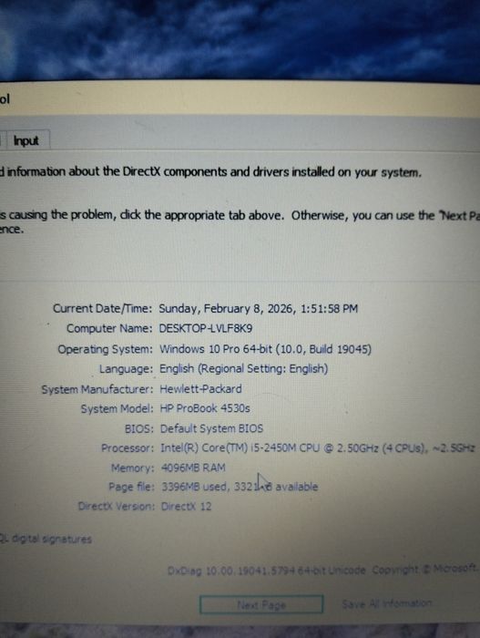 Vand laptop hp negociabil Probook 4530s  procesor i5 intel inside