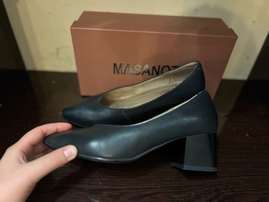 Обувь на весну из натуральной кожи