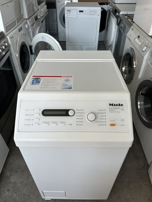 Пералня +гаранция 1 година.  MIELE  горно пълнене. ПЧЕЛНА ПИТА КЛАС А. Безплатна доставка за София.