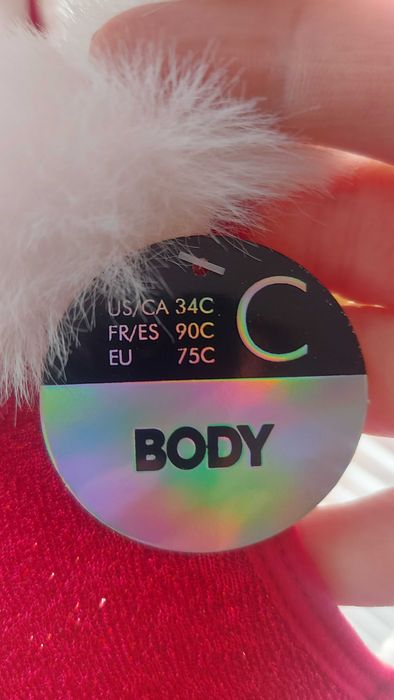 Секси червено боди