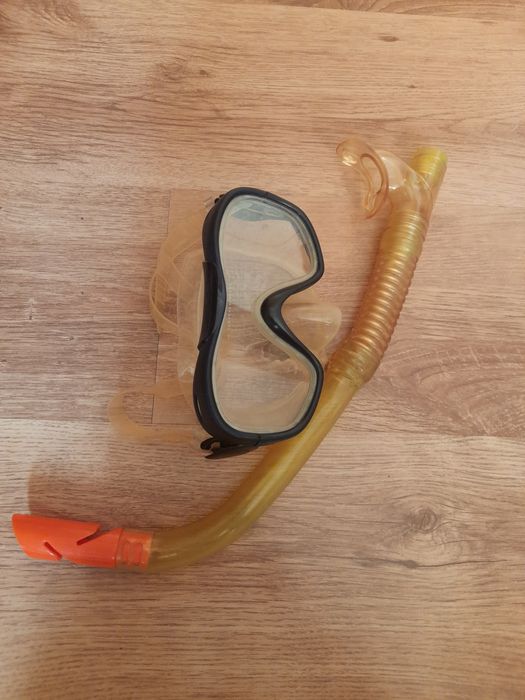 Mască /vizor scafandru - scufundări + tub cadou