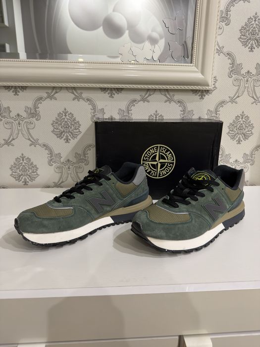New Balance x Stone Island 574 Dark Green