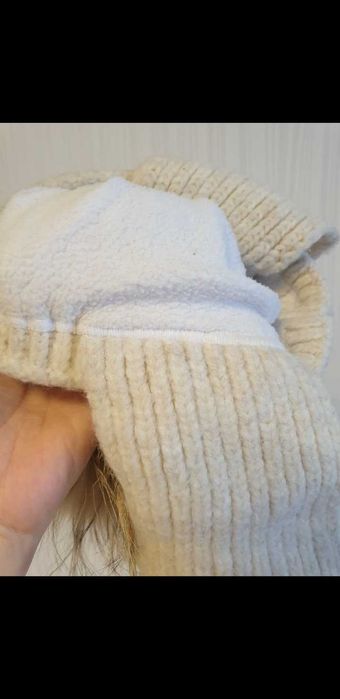 Тёплая шапка для девочки, размер 53