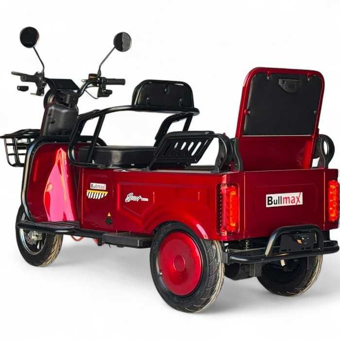 Двуместна електрическа триколка Fullmax A10 Premium - 60V,  2800W MAX