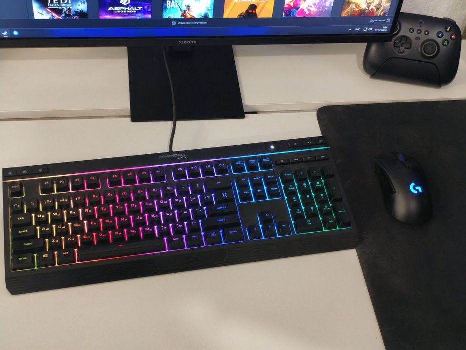 Комплект на Ryzen 5600G HyperX Logitech