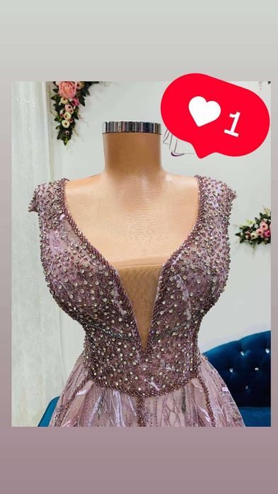 Дизайнерска бална рокля