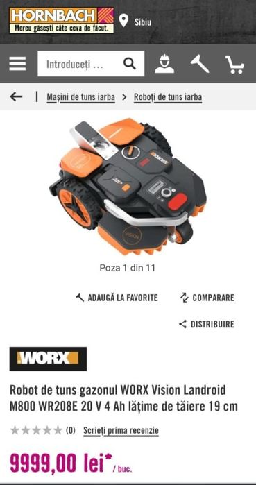 Worx Landroid Vision 800M