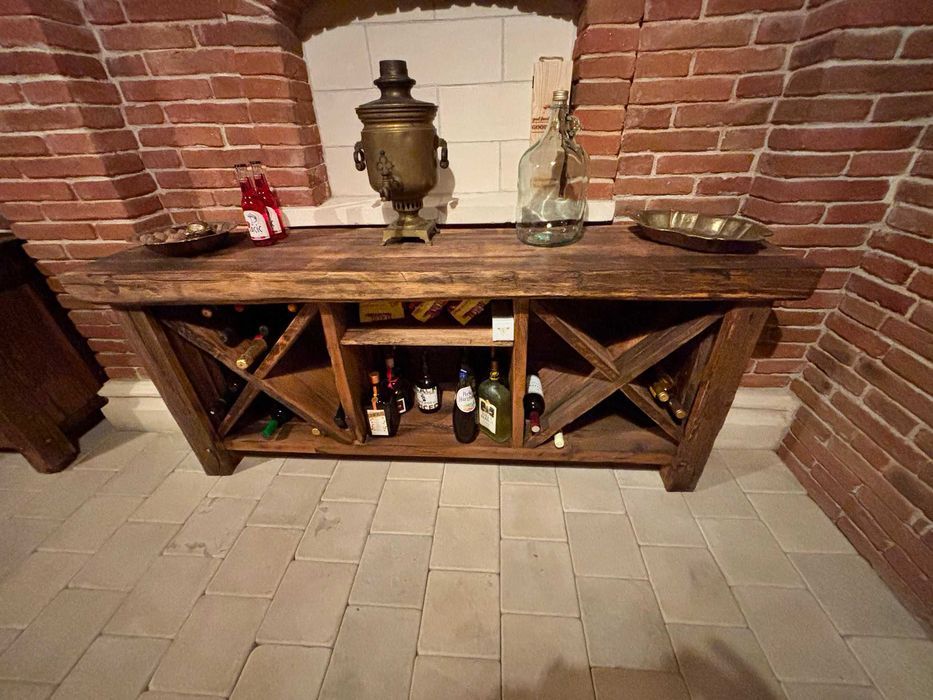 Mobilier crama stejar masiv
