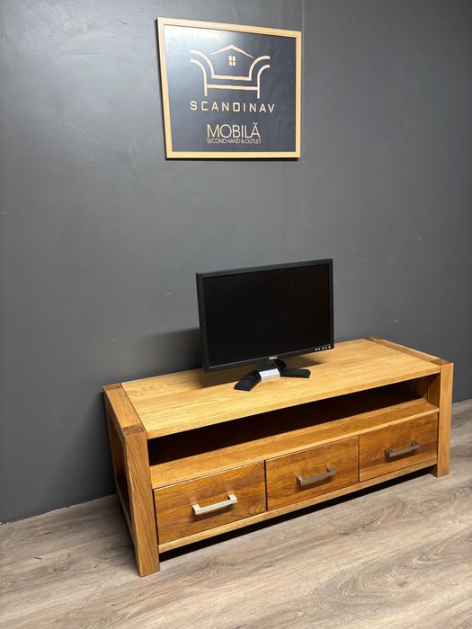 Comoda TV stejar modernă