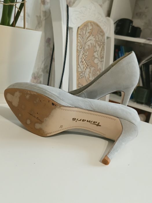 Туфли женские замшевые