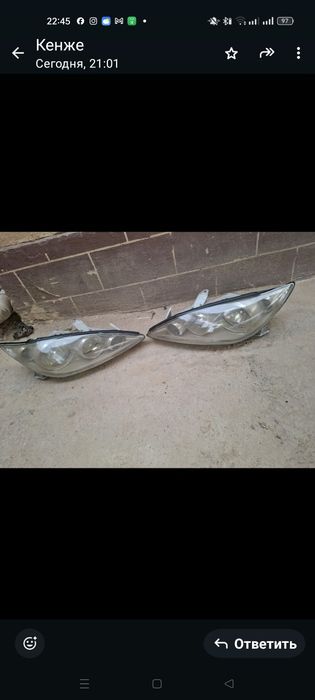 Фары от тайота Камри