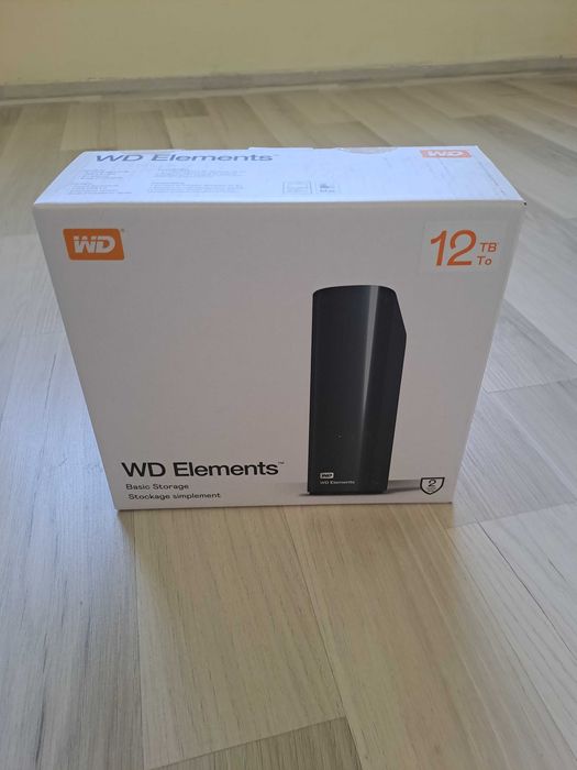 Външен диск WD Elements 12tb