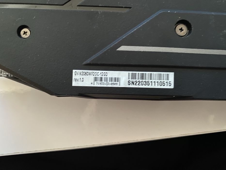 Rtx 2060 12GB defect