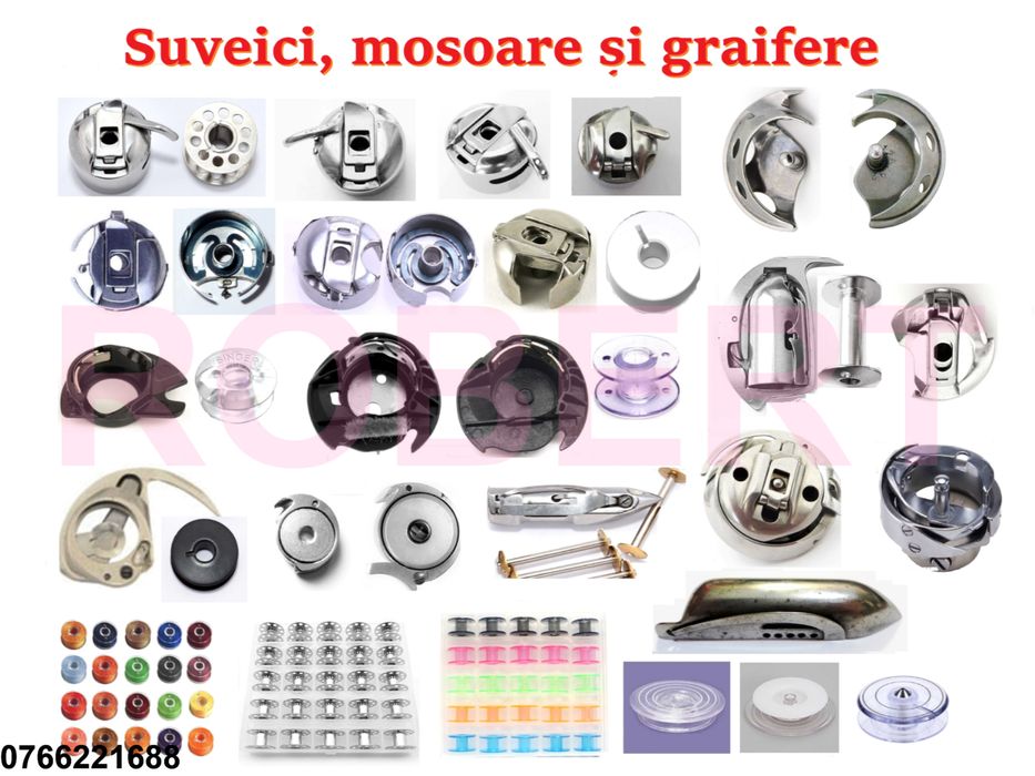 Suveica cu cioc scurt pt masini cusut Singer 31K 331K Necchi etc