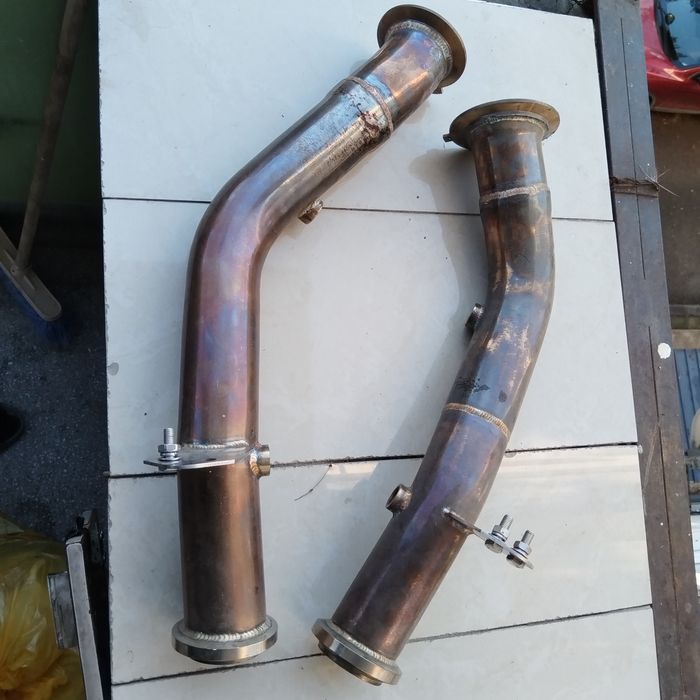 Downpipe  evacuare esapament mercedes  c43 amg, glc43 amg c450
