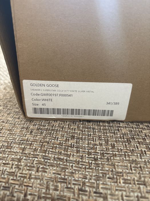 Sneakers bărbați Golden Goose Super-Star originali | Mărimea 45