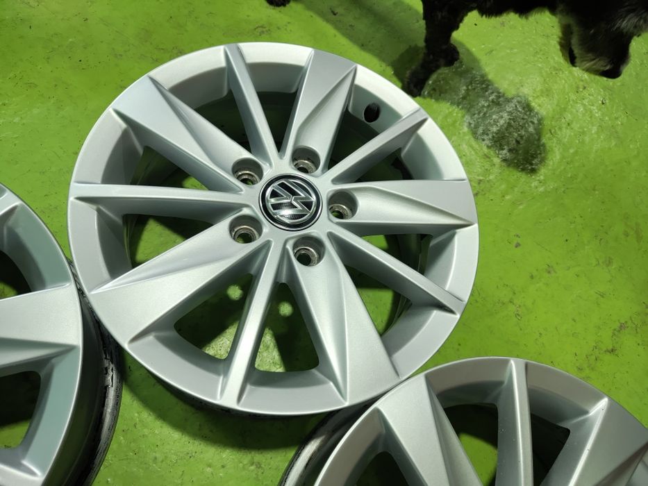 15 5x112 Vw Caddy Golf  Touran Skoda лети джанти 5х112