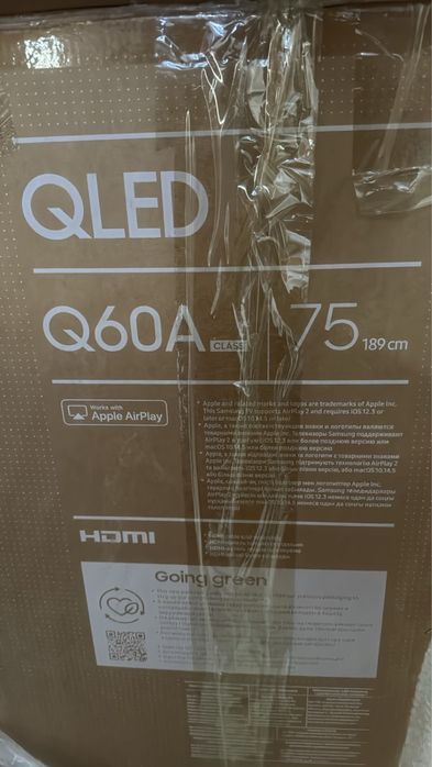 Телевизор samsung 191 см черный