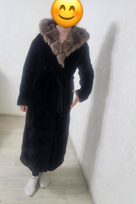 Шуба новая длинная