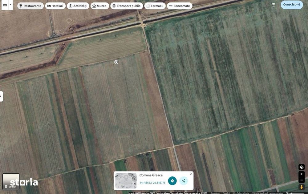 Teren extravilan Cota parte 29/64 Greaca, ID: R3030129