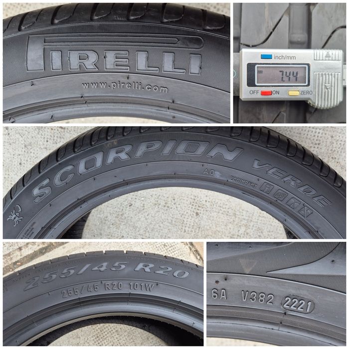O bucată 255/45 R20 vară - una Pirelli