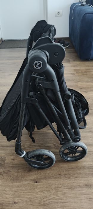 Cărucior sport ultrausor Cybex Melio Gold  Carbon 2 in 1  - Stare foarte bună