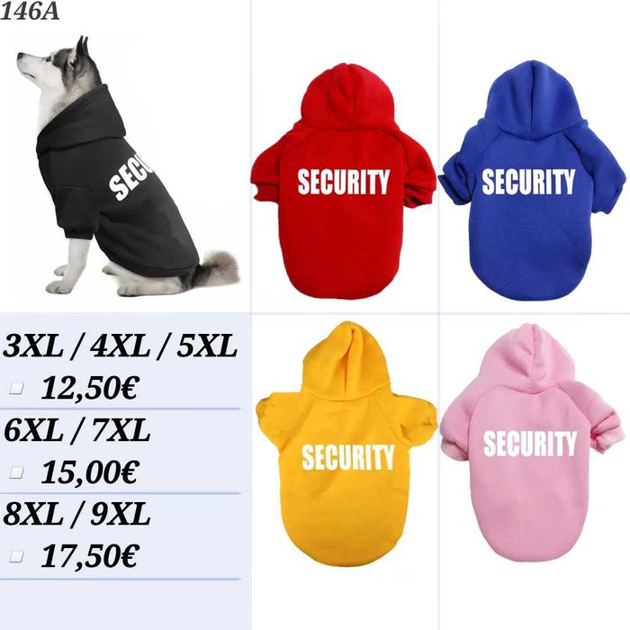 Яке за голямо куче 3ХL / 4XL / 5XL Дрехи за големи кучета Елек за куче