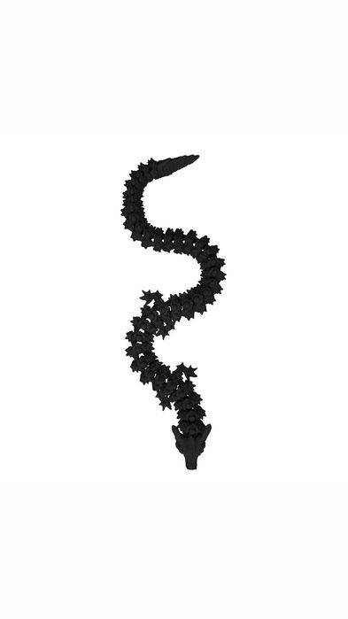 Гъвкав Дракон (Едноцветен)