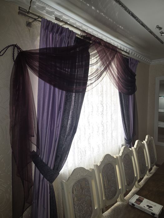 Продам карнизы,тюл и зановески