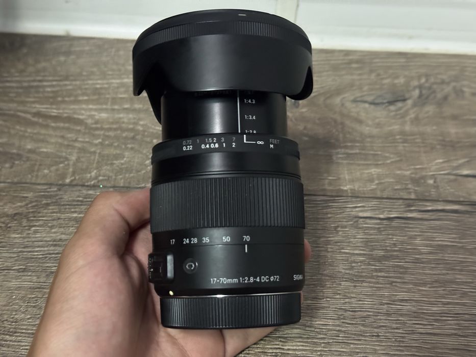 Обьектив | Sigma 17-70mm f/2.8–4 DC OS Macro HSM