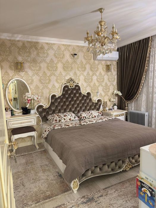 3/4:4 Дархан Кара Ниязова 77серия 72кв.  Евроремонт мебель техника