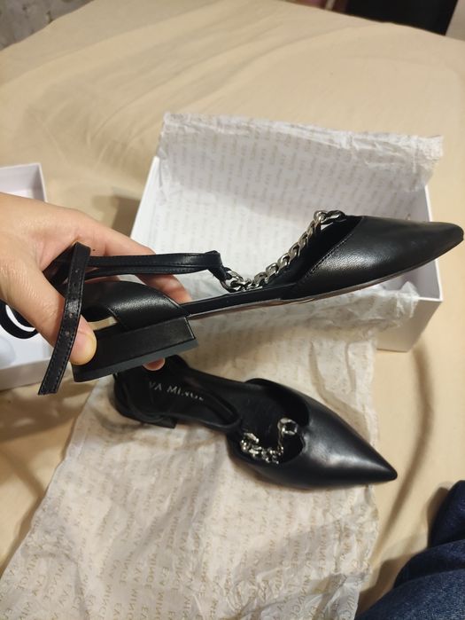 официални обувки нисък ток Eva Minge