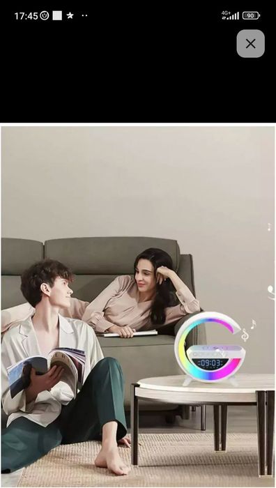 Лампа, подсветка, зарядка, колонка,будиььник! Акция бвдельгик