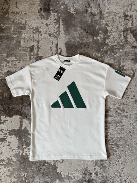 Tricou Adidas negru/alb