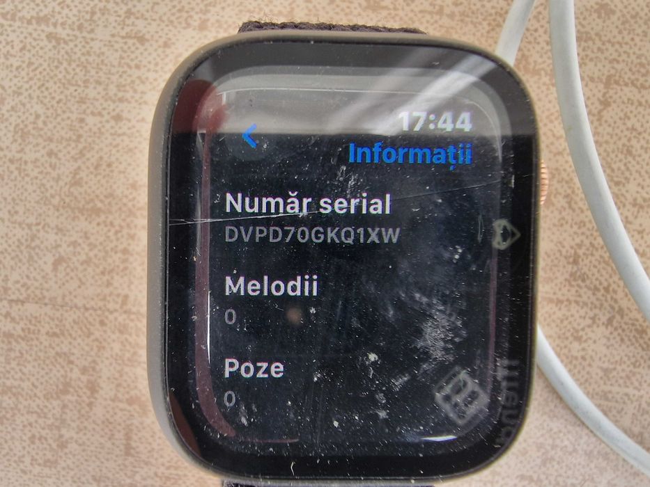 Apple Watch Series 6 A2293 Grafit 40MM GPS + Ceas Smart Apple S6 celular 50m Wifi LTE rezistent la apă