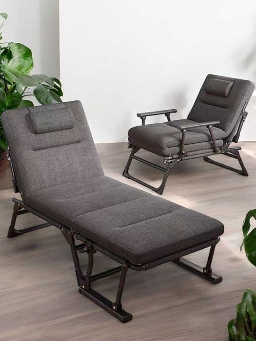 Раскладушка для путешествий, для офиса, складное кресло