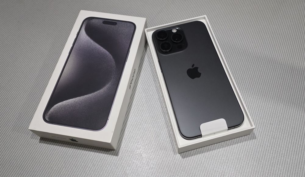 iPhone 15 Pro Max 256Gb Black Titanium