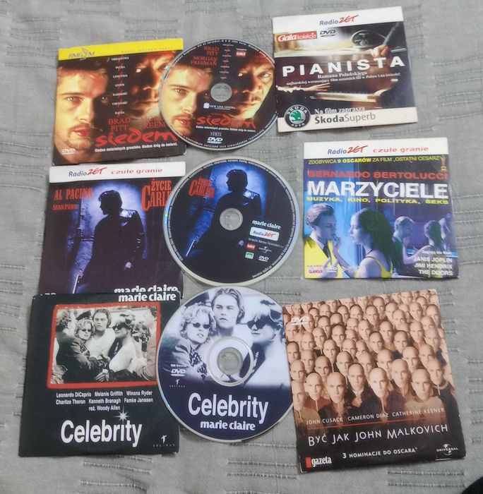 Lot 20 buc. DVD filme audio engleza subtitrat poloneza