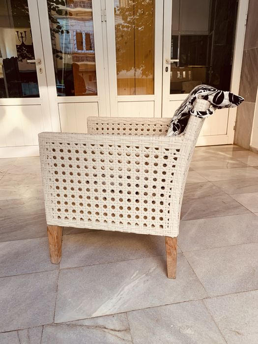 Ратаново градинско кресло