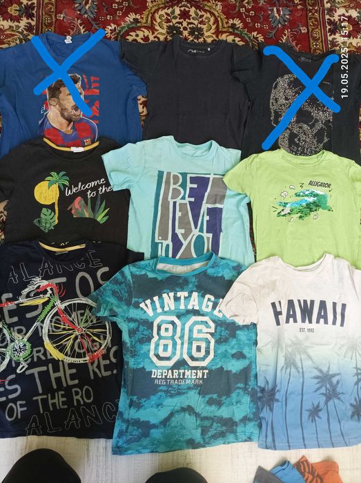 летни дрехи за момче 8-9г