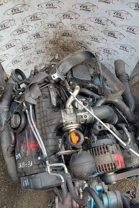 Motor complet fara anexe VW Passat B6 2.0 2006 140 cp cod motor BKP
